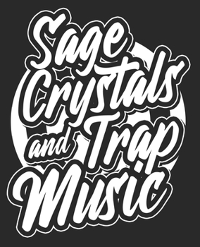 Sage Crystals & Trap Music: Queen Hip Hop Rap Christmas Composition Notebook 100 Wide Ruled Pages Journal Diary