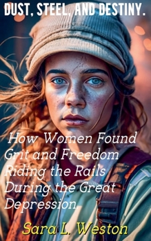 Paperback Dust, Steel, and Destiny. How Women Found Grit and Freedom Riding the Rails During the Great Depression Book