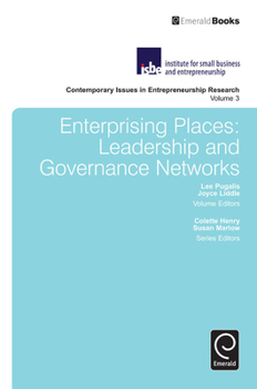 Hardcover Enterprising Places: Leadership and Governance Networks Book