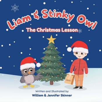 Paperback Liam & Stinky Owl: The Christmas Lesson Book