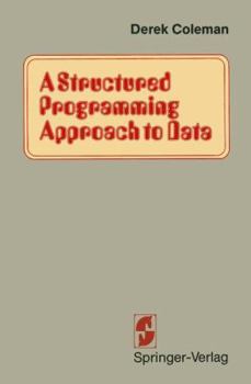 Paperback A Structured Programming Approach to Data Book