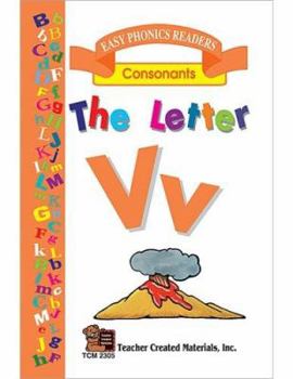 Paperback The Letter V Easy Reader Book