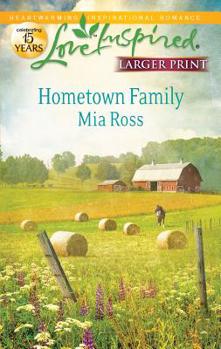 Mass Market Paperback Hometown Family [Large Print] Book