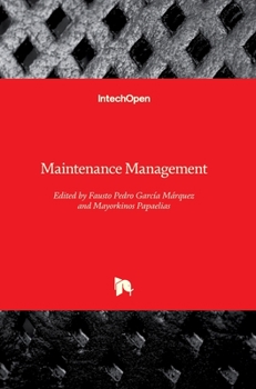 Hardcover Maintenance Management Book