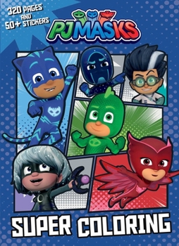 Paperback PJ Masks Super Coloring Book