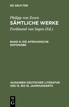 Hardcover Die afrikanische Sofonisbe [German] Book