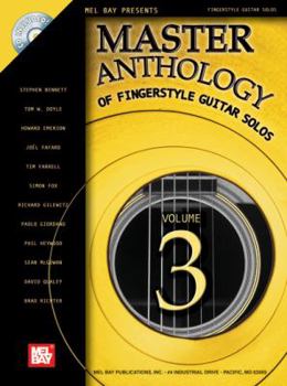 Paperback Master Anthology of Fingerstyle Guitar Solos, Volume 3 [With CD] Book