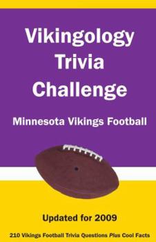 Paperback Vikingology Trivia Challenge: Minnesota Vikings Football Book