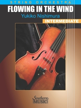 Paperback Flowing in the Wind: For String Orchestra Score and Parts Book