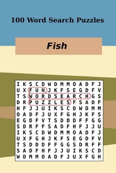 Paperback 100 Word Search Puzzles Fish Book
