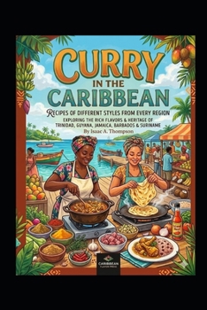 Paperback Curry in The Caribbean Book