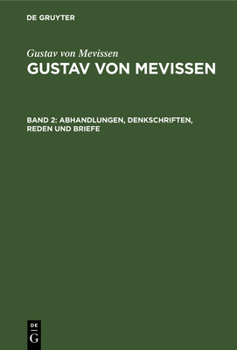 Hardcover Abhandlungen, Denkschriften, Reden Und Briefe [German] Book