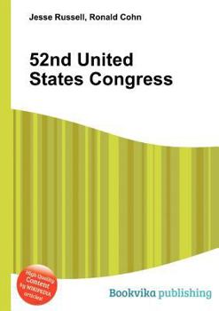 Paperback 52nd United States Congress Book