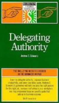 Paperback Delegating Authority Book