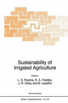 Paperback Sustainability of Irrigated Agriculture Book