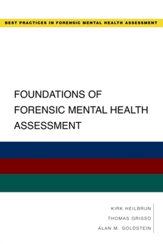 Paperback Foundations of Forensic Mental Health Assessment Book