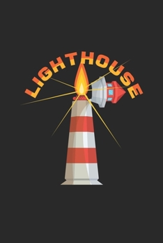 Lighthouse: 6x9 Lighthouse | grid | squared paper | notebook | notes