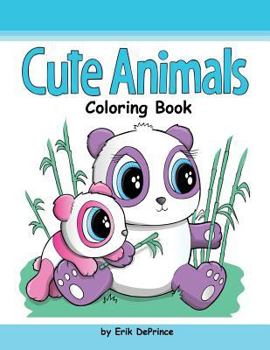 Paperback Cute Animals Coloring Book