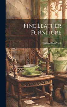 Hardcover Fine Leather Furniture Book