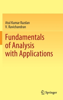 Hardcover Fundamentals of Analysis with Applications Book