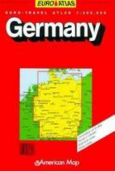 Paperback Germany: Full-Size Euro Atlas Book