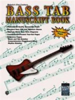 Paperback Belwin's 21st Century Bass Tab Manuscript Book