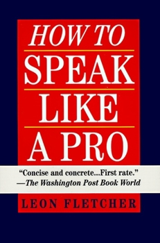 Paperback How to Speak Like a Pro Book