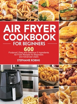 Hardcover Air Fryer Cookbook for Beginners Book