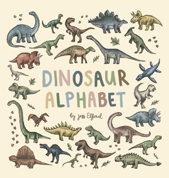 Hardcover Dinosaur Alphabet Book