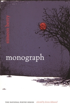 Monograph - Book  of the National Poetry Series