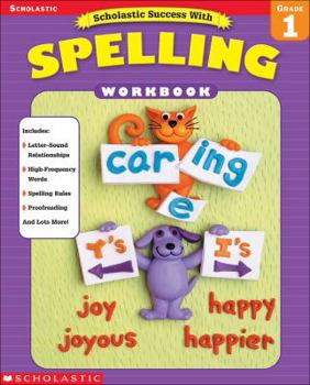 Paperback Grade 1 Scholastic Success with Spelling Book