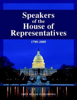 Hardcover Speakers of the House of Representatives 1789-2009 Book