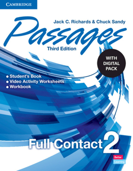 Paperback Passages Level 2 Full Contact with Digital Pack Book