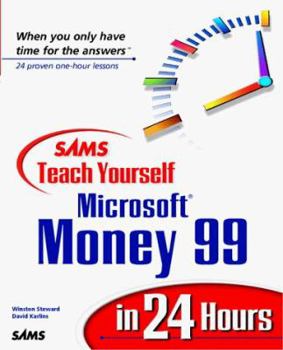Paperback Teach Yourself Microsoft Money 99 in 24 Hours Book