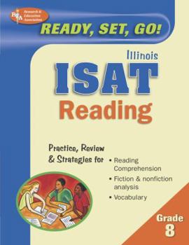 Paperback Illinois ISAT: Grade 8 Reading Book