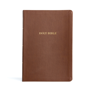 Imitation Leather KJV Large Print Thinline Bible, Value Edition, Brown Leathertouch: Holy Bible Book