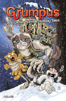 Hardcover Grumpy Cat: The Grumpus and Other Horrible Holiday Tales Book