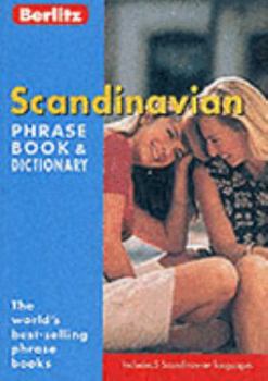 Paperback Scandinavian Berlitz Phrase Book and Dictionary (Berlitz Phrase Books) Book