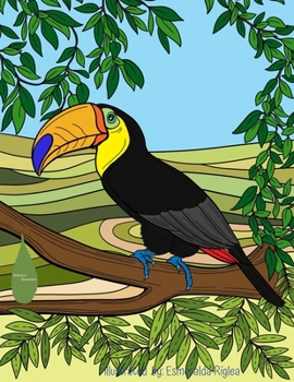 Paperback Wild Animals Coloring Book for Kids Book