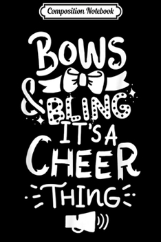 Paperback Composition Notebook: Cheerleading Journal/Notebook Blank Lined Ruled 6x9 100 Pages Book