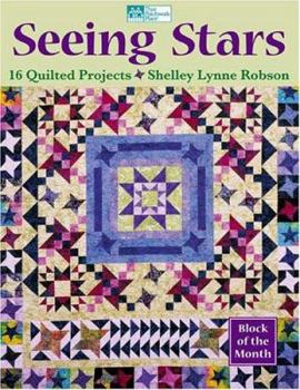 Paperback Seeing Stars: 16 Quilted Projects Book