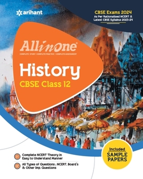 Paperback All In One Class 12th History for CBSE Exam 2024 Book