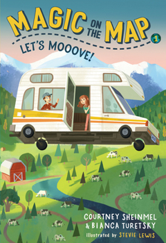 Paperback Magic on the Map #1: Let's Mooove! Book