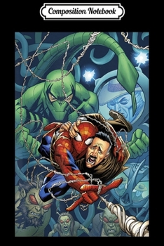 Composition Notebook: Marvel Spider-Man Santa Holiday Doodles  Journal/Notebook Blank Lined Ruled 6x9 100 Pages