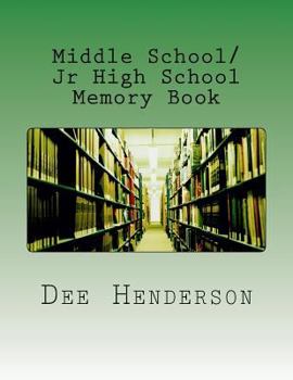 Paperback Middle School/Jr High School Memory Book