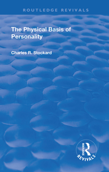 Paperback Revival: The Physical Basis of Personality (1931) Book