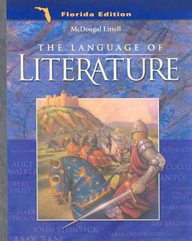 Hardcover The Language of Literature-Florida Book