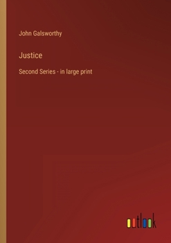 Paperback Justice: Second Series - in large print Book