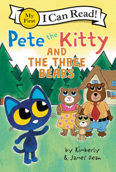 Hardcover Pete the Kitty and the Three Bears Book
