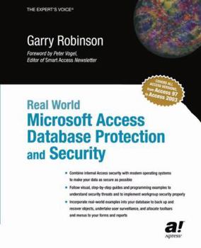 Paperback Real World Microsoft Access Database Protection and Security Book